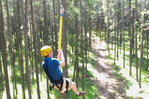 Ziplining