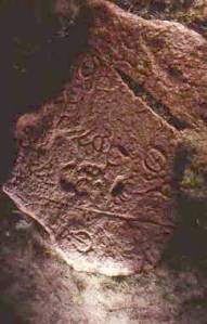 Petroglyph near Swift Current