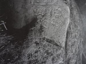 The petroglyphs near Swift Current