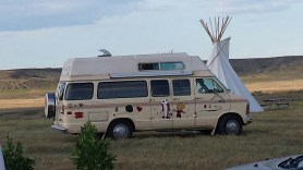 At Grasslands National Park's Sleep Under the Stars Party