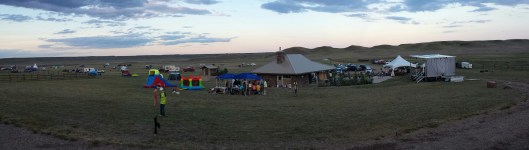 The Fenchman Valley Campground at Grasslands National Park